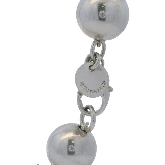 Tiffany & Co HardWear Collection Ball Necklace 925 Sterling Silver 18" Beads (2) - Picture 4 of 4